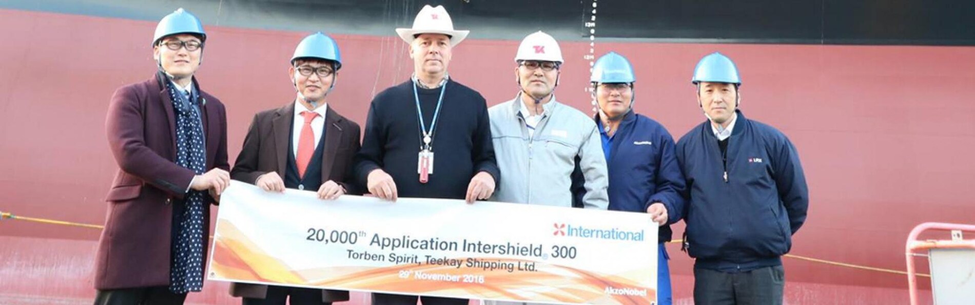 20,000th application of Intershield 300
