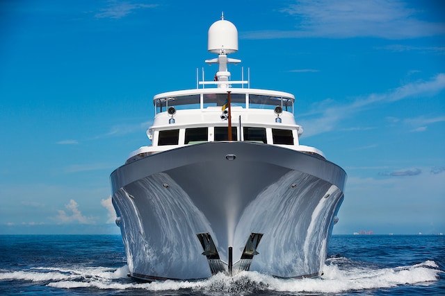 Big boat in sea