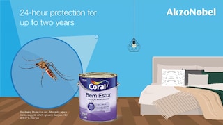 AkzoNobel ontwikkelt muggenwerende coating om ziektes te helpen bestrijden