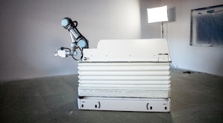 AkzoNobel-backed start-up, Les Companions, showcases AI-driven painting robot to help tackle industry skills shortage