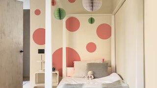 4 Möglichkeiten, Kreise im Kinderzimmer zu streichen