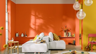 Palettes pour salon avec la couleur de l'année 2025 d'Astral