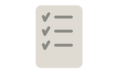 Piktogramm einer To-do-Liste