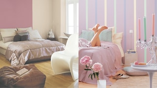 Kamar tidur glamor hemat anggaran