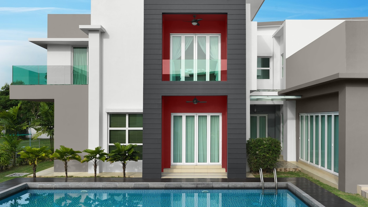 Warna Cat Dinding Luar Rumah Untuk Hunian Anda