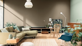 Łączenie Koloru Roku Dulux z naturalnymi błękitami i zieleniami