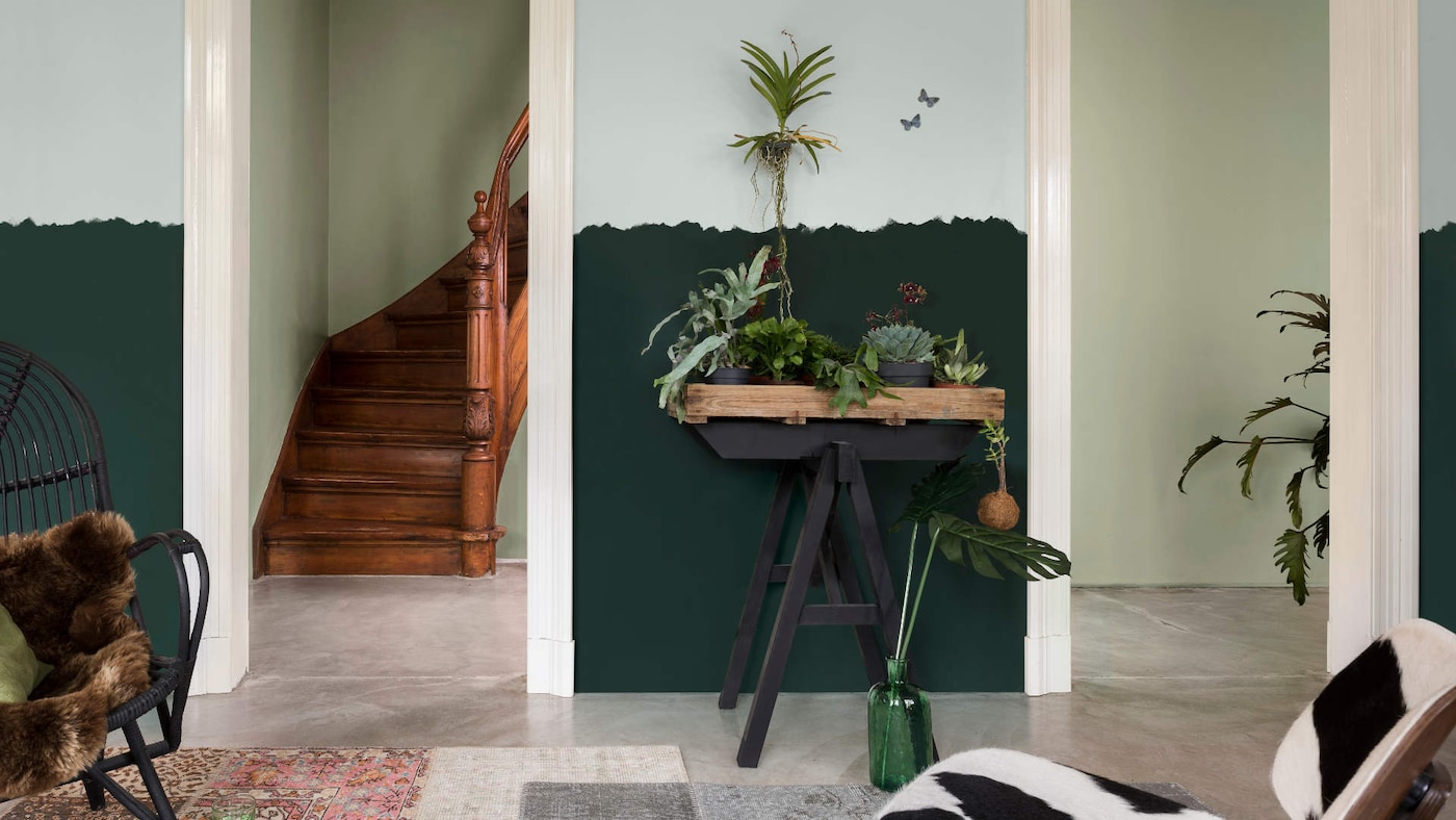 Salon w stylu boho