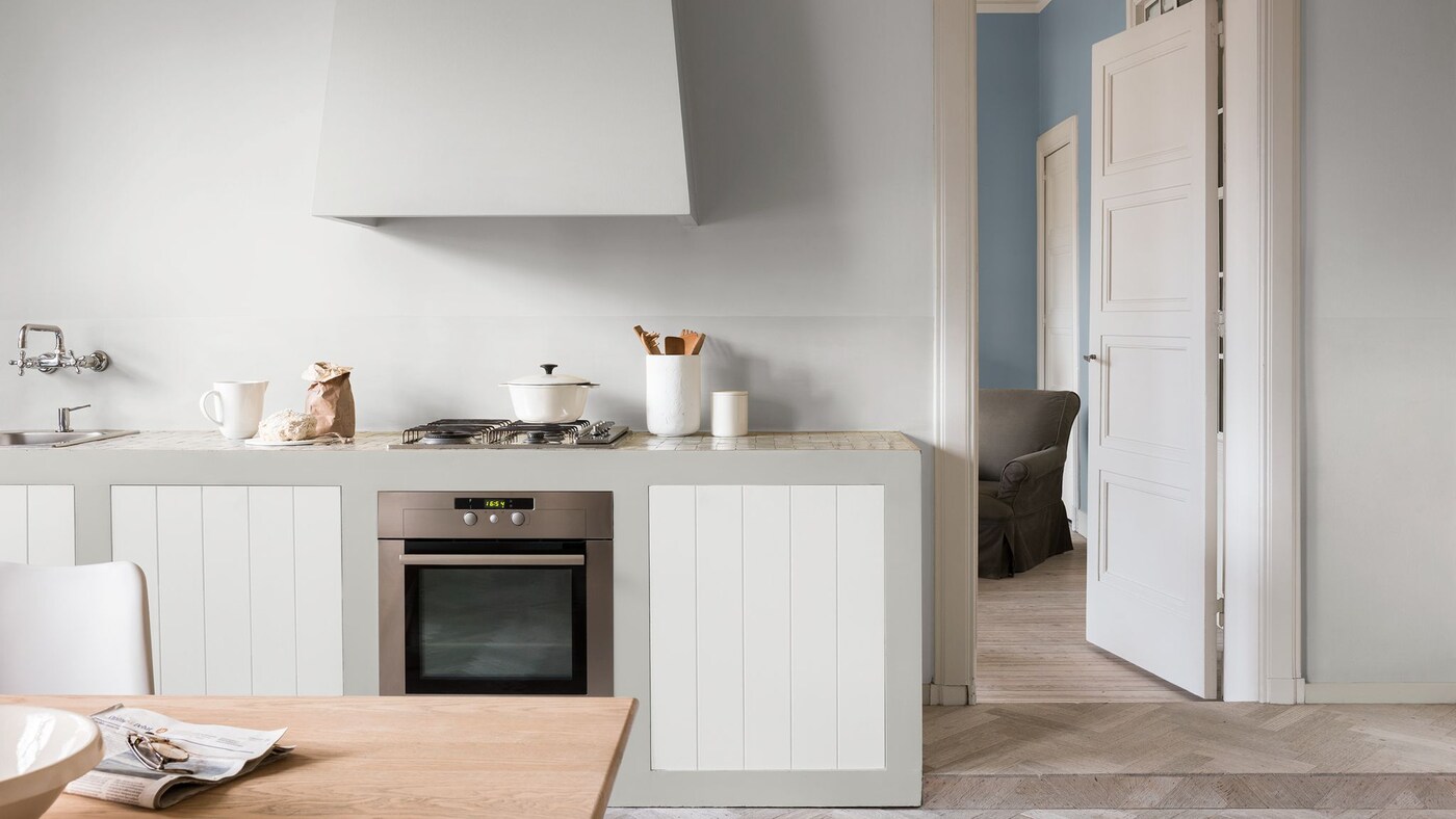 Czasem w jednym pomieszczeniu lub między pokojami sprawdzają się odcienie z jednej tonacji.