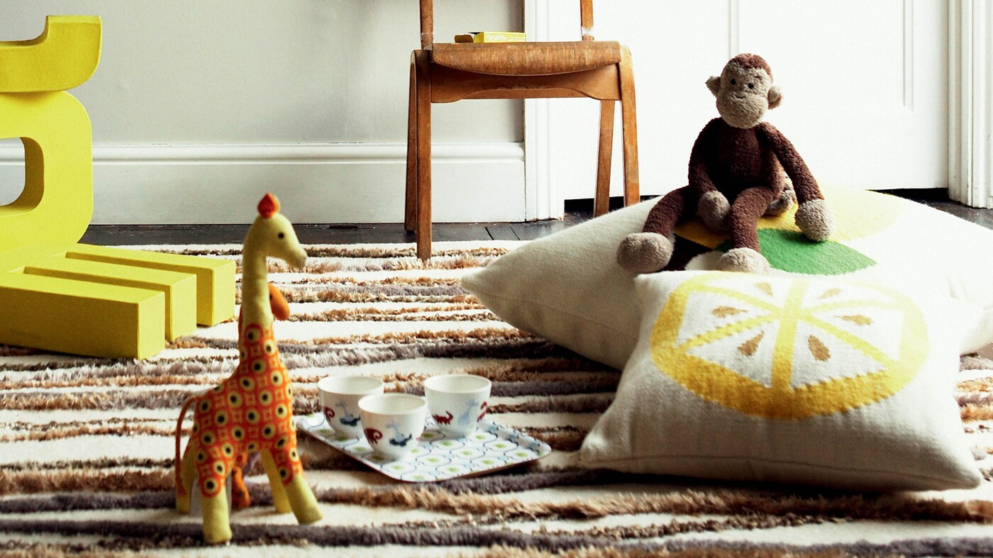 Choose cushions and throws to complement the colour of the walls, and create a designer-style look by mixing different textures, such as chunky knits, tactile velvets and soft cottons.