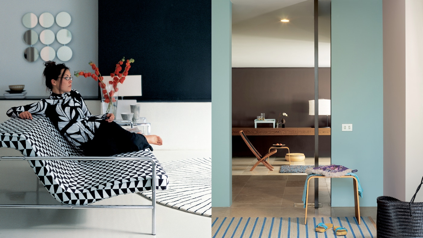 Just because a room is small doesn’t mean you have to admit defeat on the decorating front. With a bit of painting know-how, you can easily create the illusion of extra space.