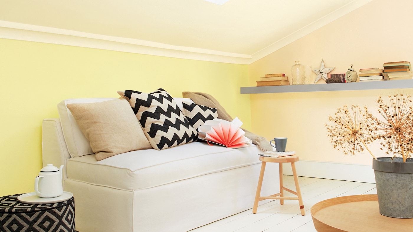 yellow wall paint