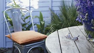 Use colour to create an outdoor oasis