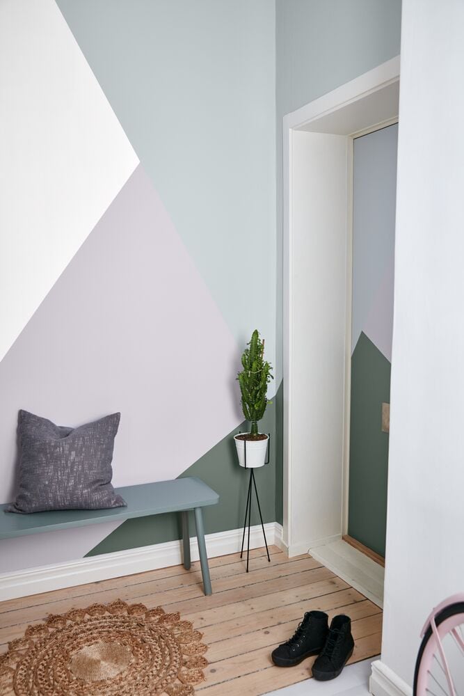 Lavender wall paint