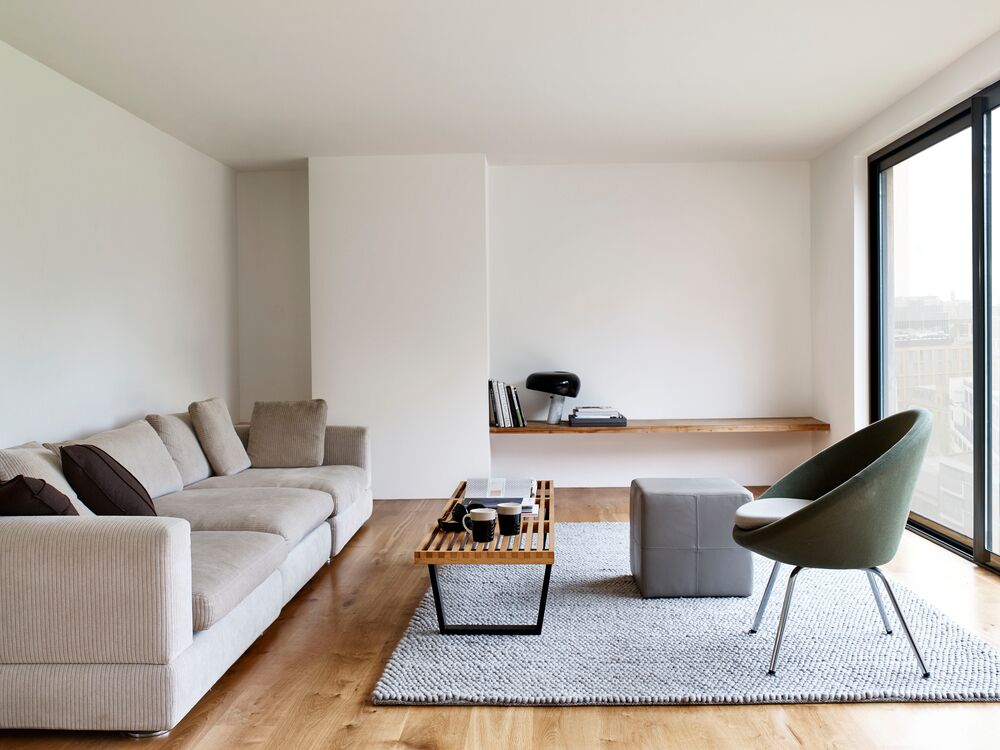 White Living Room