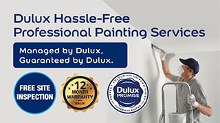 Dulux hassle free painting services