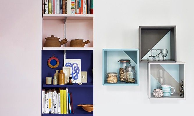 Dulux-leftover-paint-shelves