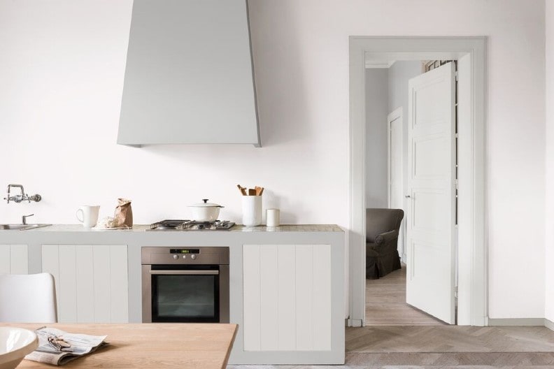 white gloss kitchen