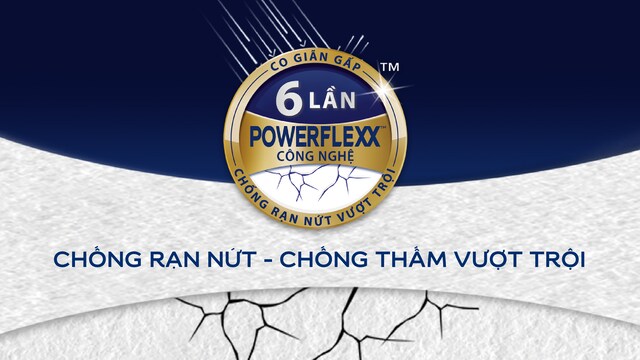 Chống rạn nứt - chống thấm vượt trội