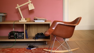 Idee peinture salon, peinture rouge - Dulux Valentine