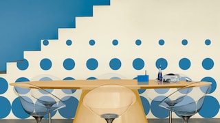 Salle a manger bleue - Dulux Valentine