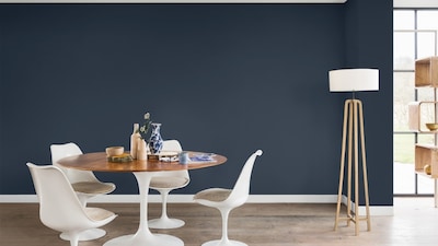 SALLE à manger PEINTURE BLEU VALENTINE