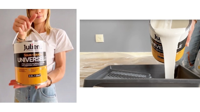 Utilisez la sous-couche universelle Julien, qui est très couvrante