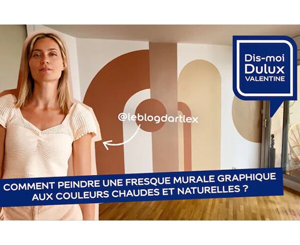 Comment peindre une fresque murale graphique avec des couleurs naturelles