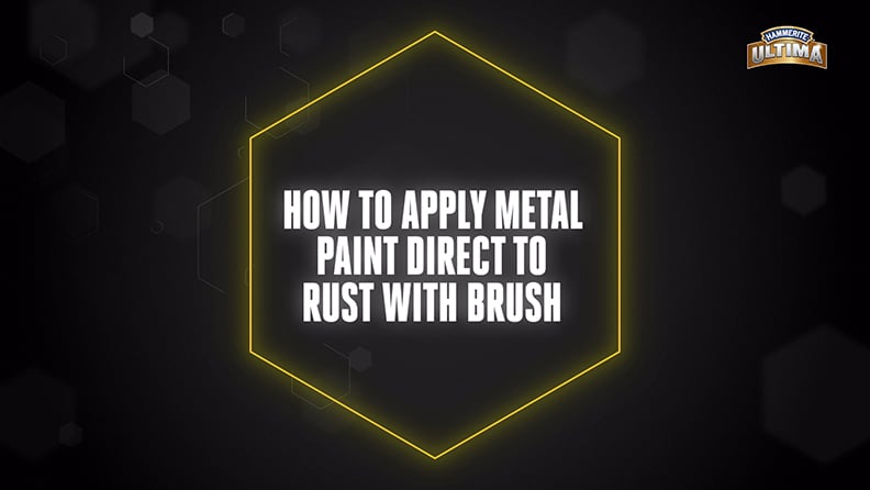 Applying paint directly on rust
