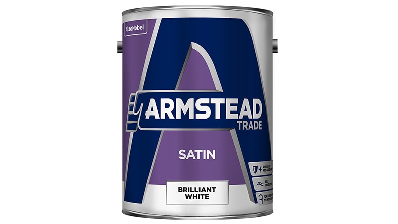 Armstead trade satin paint finish