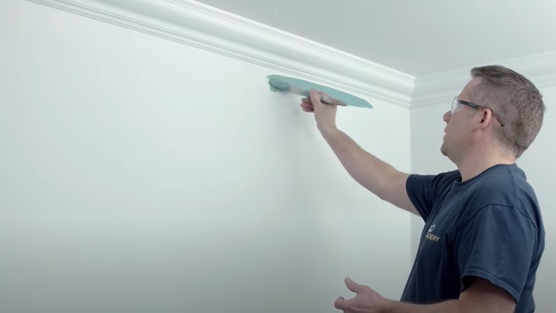 Cutting in paint