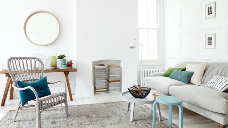 peinture blanche mur plafond Julien