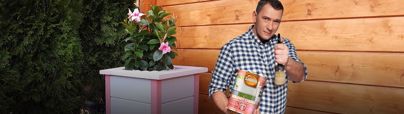 Zrób samodzielnie drewniany kwietnik