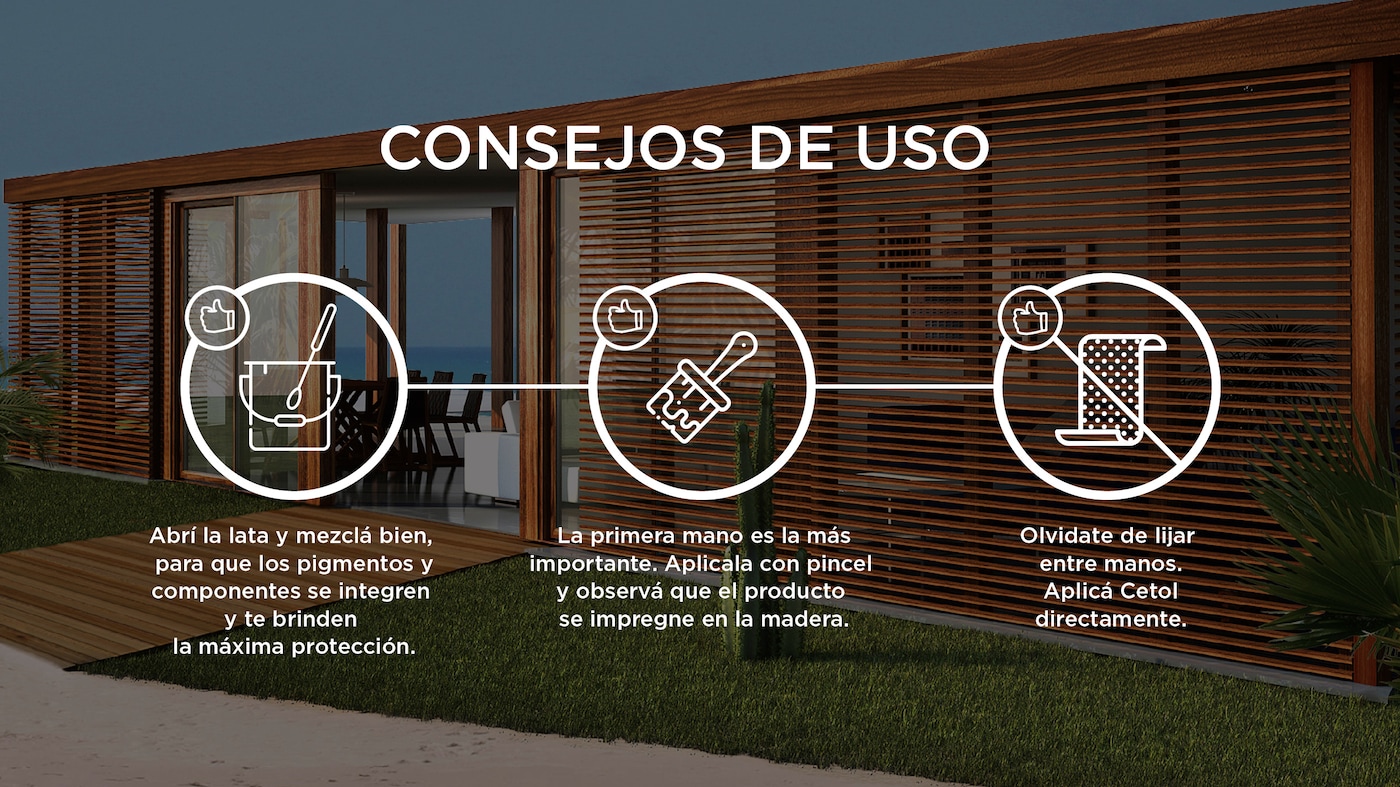 Tips Cetol de aplicación