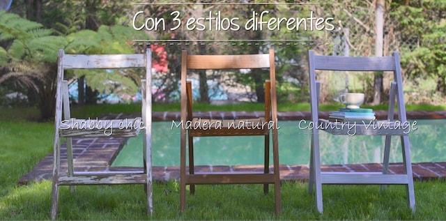 Recupera tus sillas de madera