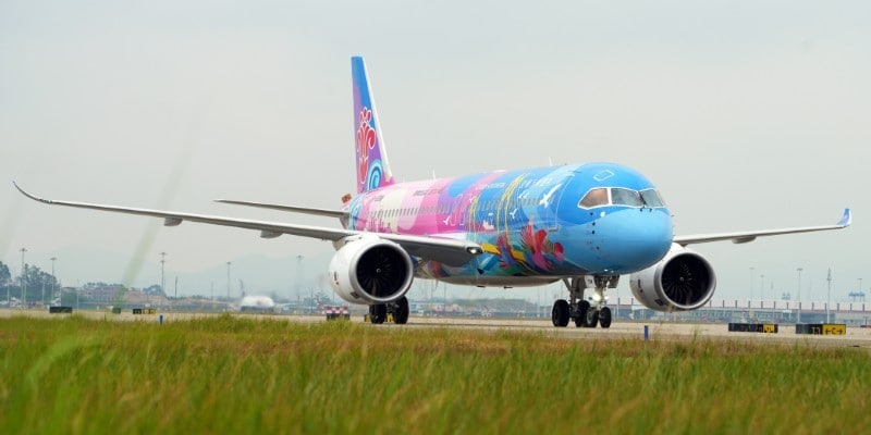 "Beautiful Greater Bay Area" - C919 Ready for take off