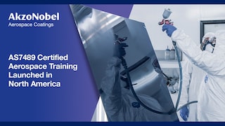 AS7489-certified training to raise professional standards in aerospace coatings
