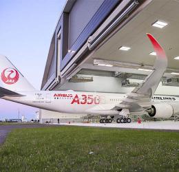Japan Airlines selects sustainable coating system for new A350 fleet 