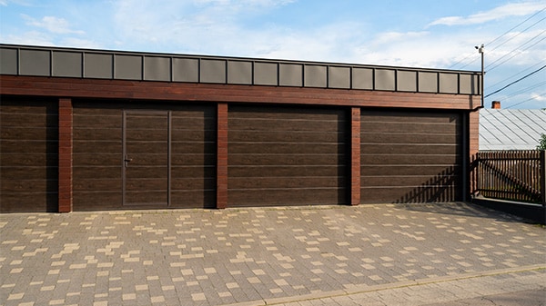 Rolling steel doors