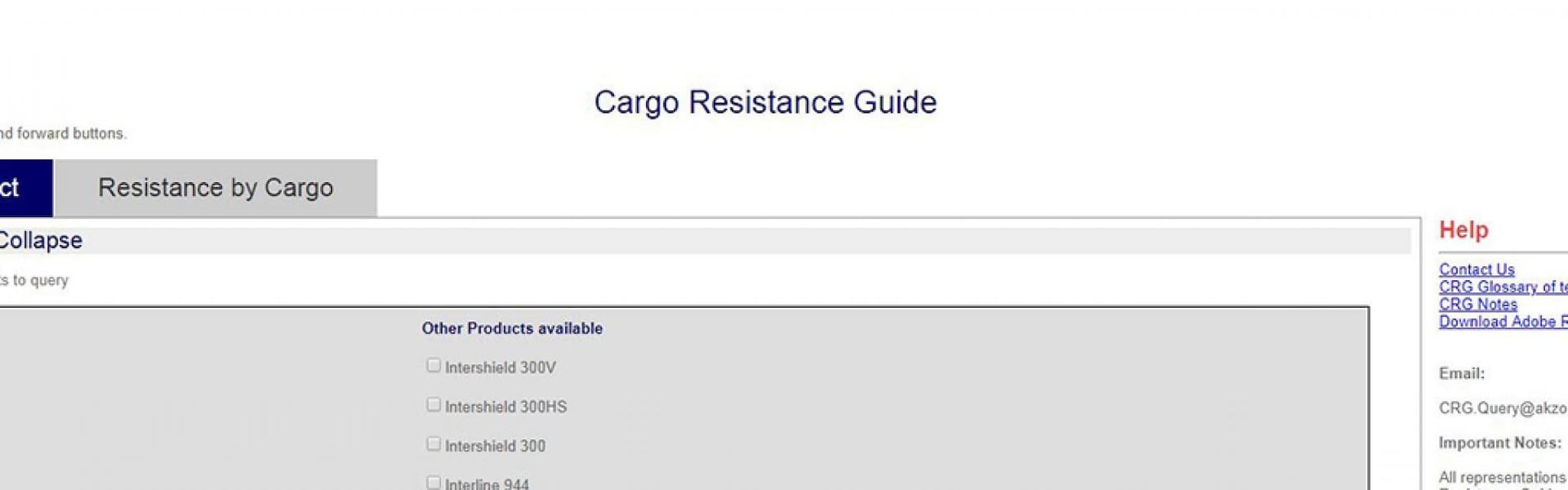 Complete cargo resistance guide for vessels