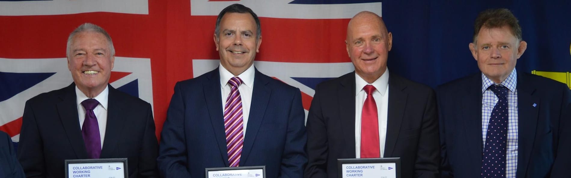 Partnerships forged aboard the RFA Tiderace