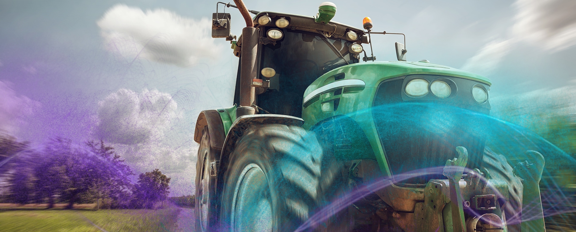 Bulldoser in yellow color