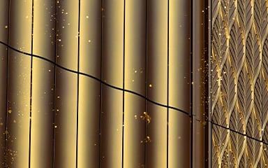 Shiny façade metallic