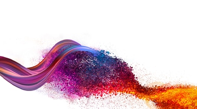 Liquid paint turns into powder