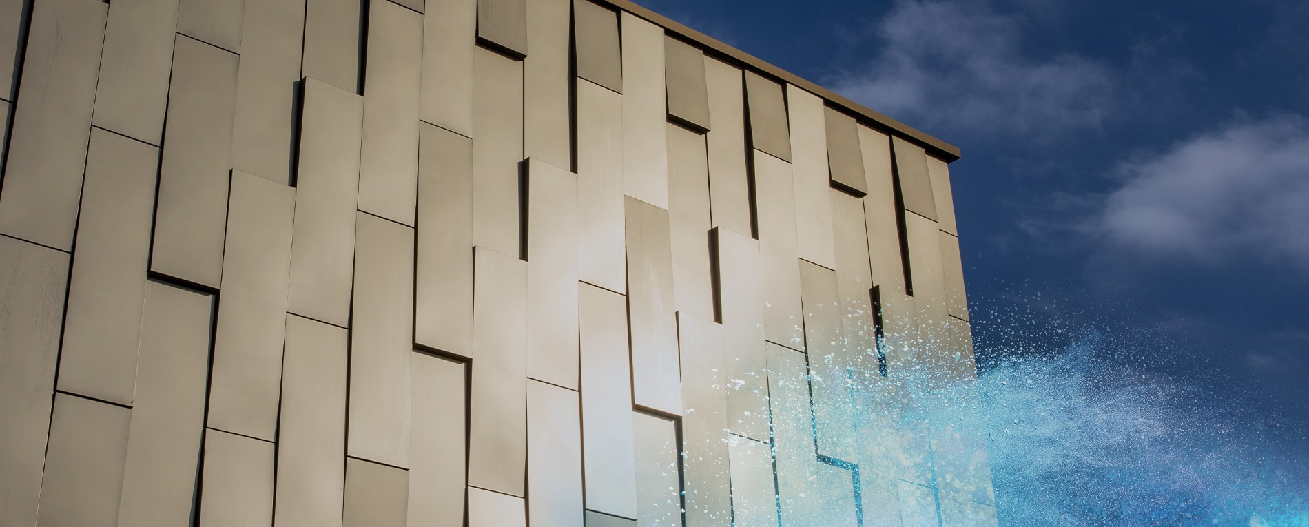 Anodic bronze powder coating effect