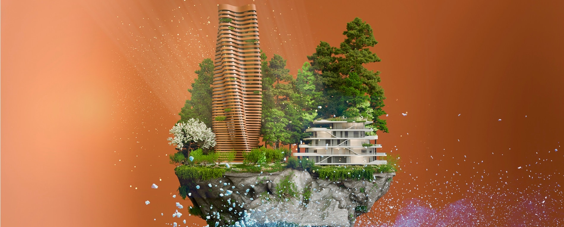 Interpon Futura hero image bronze facade