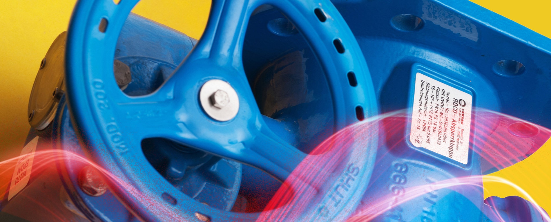 Coated valves and fittings