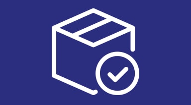 Box icon for ready-to-ship coatings