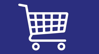 Shopping cart icon for direct purchase