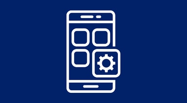 Powder explosion from a phone screen