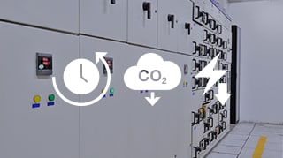 Electrical control panels with switches and indicators